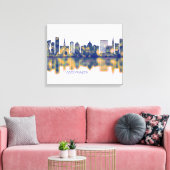 Kopenhagen Skyline Leinwanddruck (Insitu (Wohnzimmer))