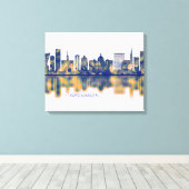 Kopenhagen Skyline Leinwanddruck (Insitu (Holzboden))