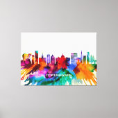 Kopenhagen Skyline Leinwanddruck (Vorderseite)