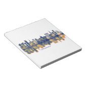 Kopenhagen Skyline Notizblock (angewinkelt)