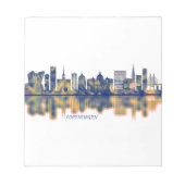 Kopenhagen Skyline Notizblock (Vorderseite)