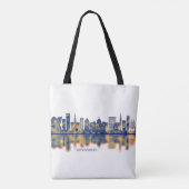 Kopenhagen Skyline Tasche (Rückseite)