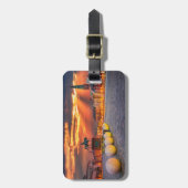 Kopenhagen Sonnenaufgang Nyhavn, Dänemark Gepäckanhänger (Vorderseite vertikal)