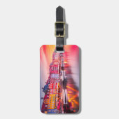 Kopenhagen Sonnenaufgang Nyhavn, Dänemark Gepäckanhänger (Vorderseite vertikal)