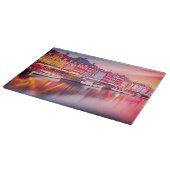 Kopenhagen Sonnenaufgang Nyhavn, Dänemark Schneidebrett (Ecke)