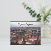 Kopenhagen-Stadt Postkarte (Stehend Vorderseite)