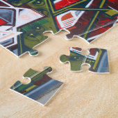 Kopenhagen-Straßen-Graffiti-Kunst Puzzle (Seite)