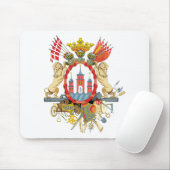 Kopenhagen-Wappen Mousepad (Mit Mouse)