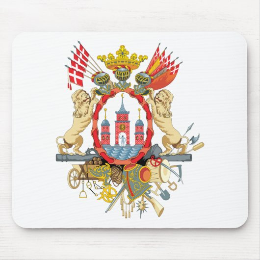 Kopenhagen-Wappen Mousepad (Vorne)