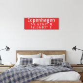 Kopenhagener Breitengrad Leinwanddruck (Insitu (Schlafzimmer))