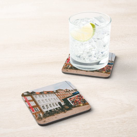 Kopenhagener Erkundung Getränkeuntersetzer (Rechte Seite)