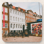 Kopenhagener Erkundung Getränkeuntersetzer (Vorderseite)