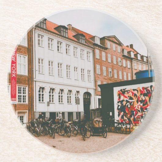 Kopenhagener Erkundung Getränkeuntersetzer (Vorne)