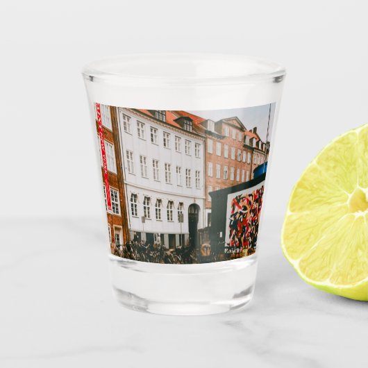 Kopenhagener Erkundung Schnapsglas (Vorderseite)