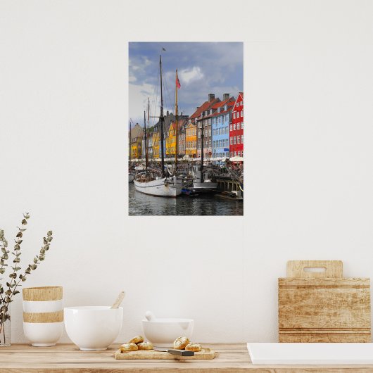 Kopenhagener Farbdrucker Poster (Küche)