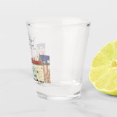 Kopenhagener Foto Gastgeschenk Hochzeit Chef Shot Schnapsglas (Rechts)