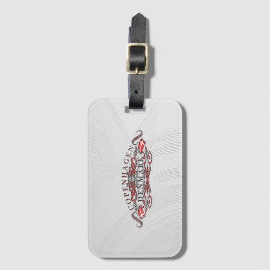 Kopenhagener Gepäckträger Gepäckanhänger (Vorderseite Vertikal)