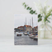 Kopenhagener Hafen Postkarte (Stehend Vorderseite)