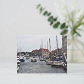 Kopenhagener Hafen Postkarte (Stehend Vorderseite)