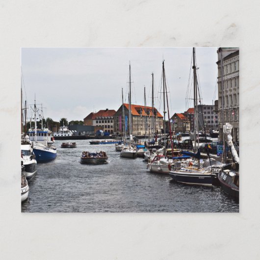Kopenhagener Hafen Postkarte (Vorderseite)