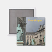 Kopenhagener Kühlschrankmagnet (Vorderseite/Rückseite)