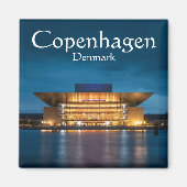 Kopenhagener Opernhaus Magnet (Vorne)