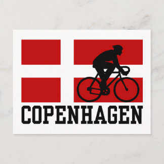 Kopenhagener Radsport (männlich) Postkarte