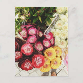 Kopenhagener Regenbogen-Blume Postkarte