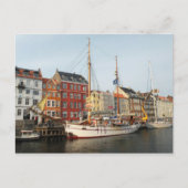 Kopenhagener Schiff Postkarte (Vorderseite)