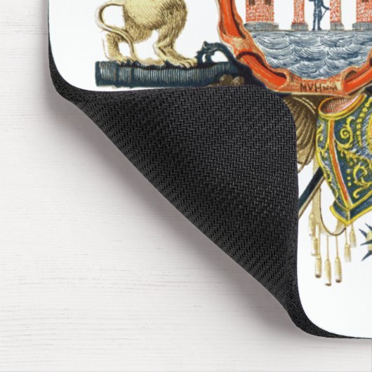 Kopenhagener Wappen Mousepad (Ecke)