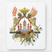Kopenhagener Wappen Mousepad (Vorne)