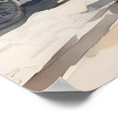 Kopenhagener Wasserfarbe Poster (Ecke)