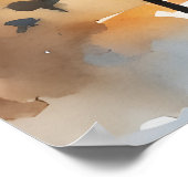 Kopenhagener Wasserfarbe Poster (Ecke)