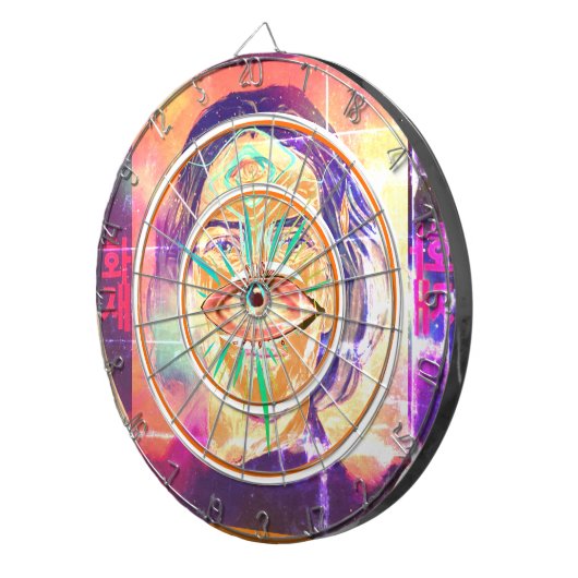 Kopernikus a Feuerschelf Hohe Weisheit Dartscheibe (Vorderseite rechts)