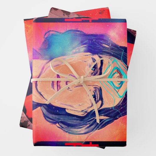 Kopernikus a Feuerschelf Hohe Weisheit Geschenkpapier Set (Beispiel)