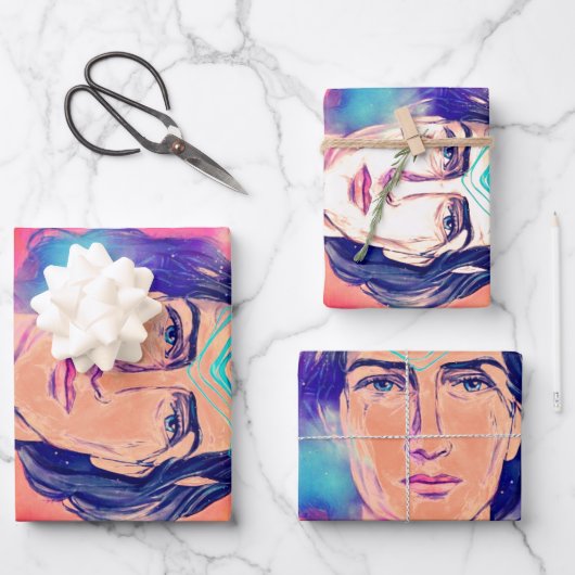 Kopernikus a Feuerschelf Hohe Weisheit Geschenkpapier Set (Vorderseite)