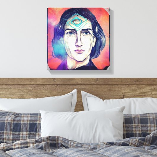 Kopernikus a Feuerschelf Hohe Weisheit Leinwanddruck (Insitu (Schlafzimmer))