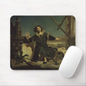 Kopernikus im Turm bei Frombork Mousepad (Mit Mouse)
