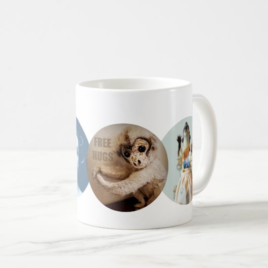 Kopernikus, Juanita, Bloggess u. Jefferson Peabody Kaffeetasse (VorderseiteRechts)