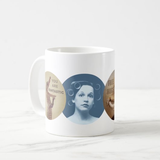 Kopernikus, Juanita, Bloggess u. Jefferson Peabody Kaffeetasse (Vorderseite Links)