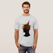 Kopf Abstrakt T-Shirt (Vorne ganz)