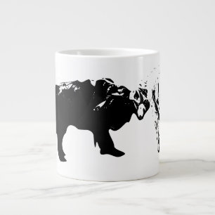 Kopf-an-Kopf-Unternehmen Herbstliche Tasse