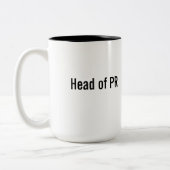 Kopf der Fotorezeptor-Alpaka-Tasse Zweifarbige Tasse (Links)