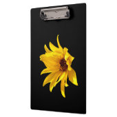 Kopf der gelben daisy Helenium Clipboard Klemmbrett (Links)