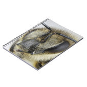 Kopf der Honigbiene Notizblock (Linke Seite)