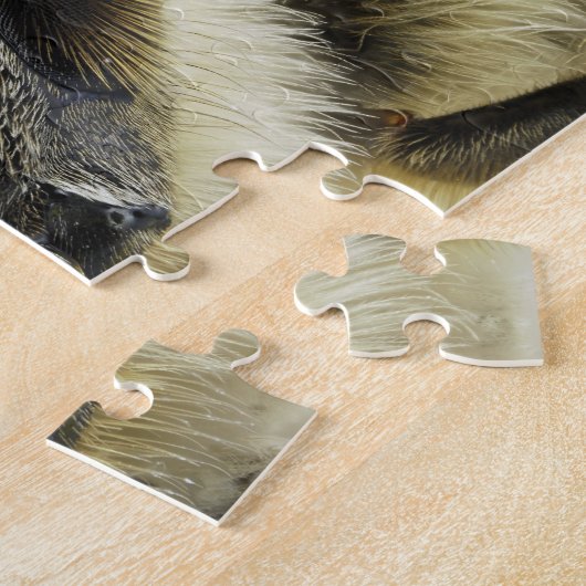 Kopf der Honigbiene Puzzle (Seite)