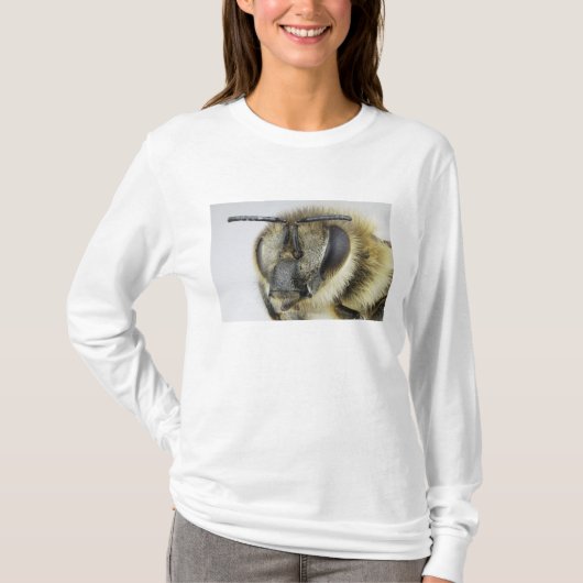 Kopf der Honigbiene T-Shirt (Vorderseite)