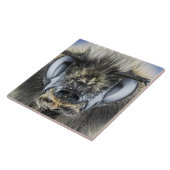 Kopf der Hummel Fliese (Seite)