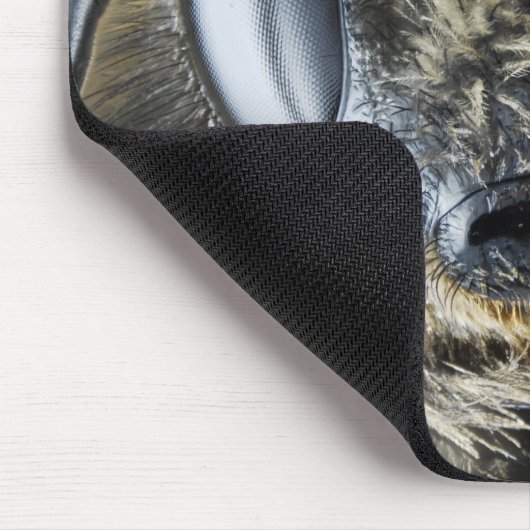 Kopf der Hummel Mousepad (Ecke)