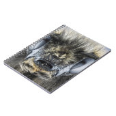 Kopf der Hummel Notizblock (Linke Seite)